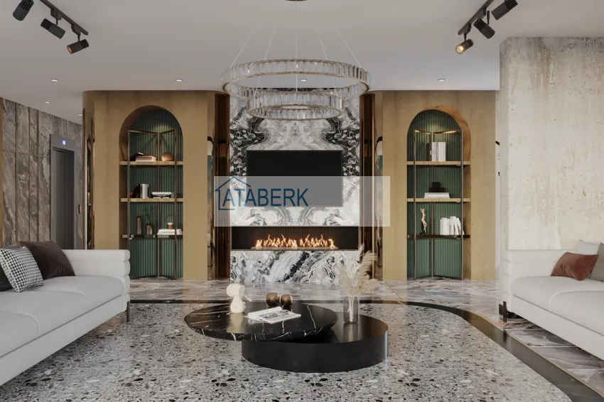 Новая резиденция на этапе строительства в престижном районе Алании – Оба 10