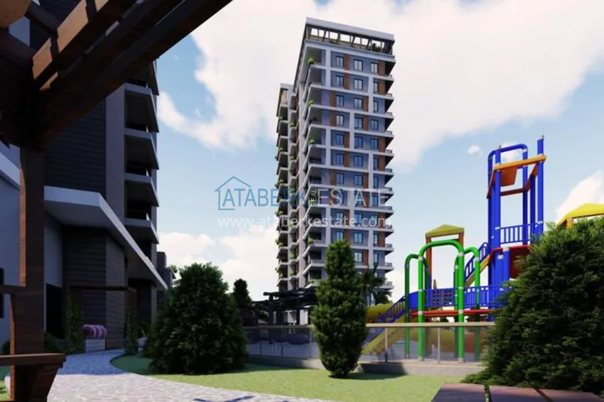 Современный проект с собственной инфраструктурой в популярном районе Мезитли, Мерсин. 19 
