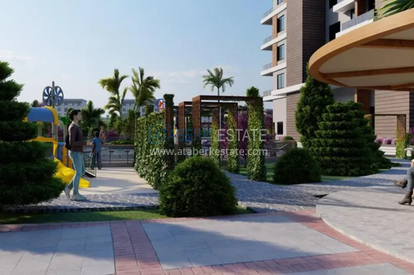 Современный проект с собственной инфраструктурой в популярном районе Мезитли, Мерсин. 21 