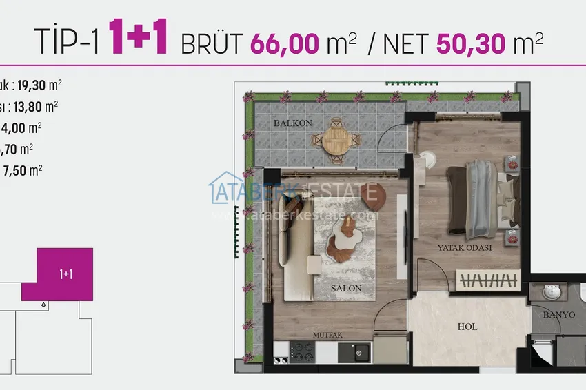 Купить дешево Новый инвестиционно-привлекательный проект офф-плана в Анталии – Дошемеалты 1 