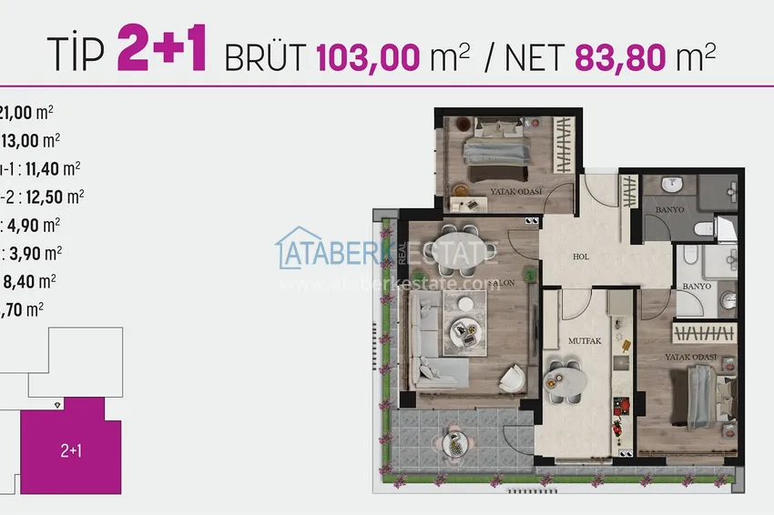 Купить дешево Новый инвестиционно-привлекательный проект офф-плана в Анталии – Дошемеалты 3 