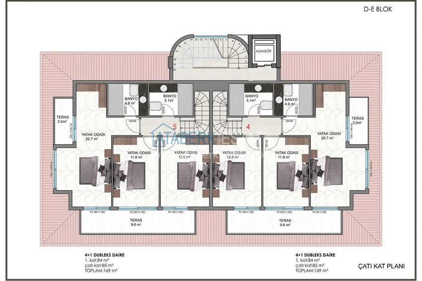 Купить дешево Новый проект ультрасовременного жилого комплекса в Алании – район Бекташ 8 