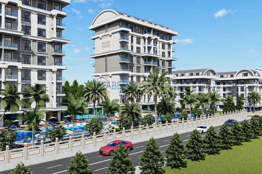 Инвестиционная недвижимость на этапе проекта – Алания, район Паяллар 2 