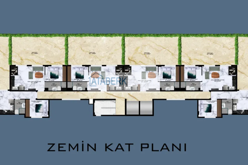 Купить дешево Новый проект жилого комплекса комфорт-класса в Газипаше, район Пазарджи 1 