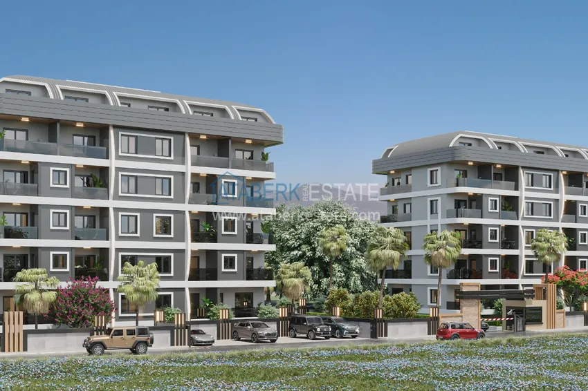 Апартаменты от застройщика на этапе котлована – Газипаша, Алания 1 