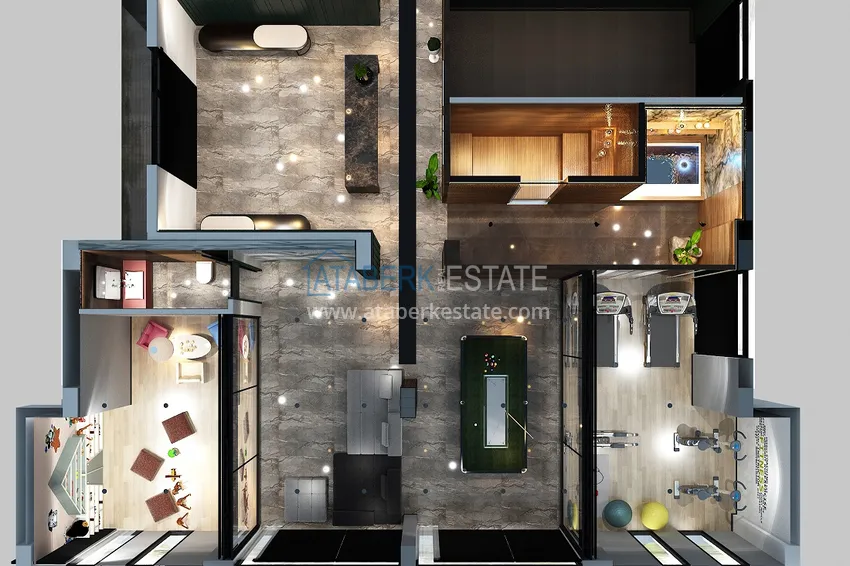 Купить дешево Новый проект в районе Кестель – вторая береговая линия - выгодная ценовая политика 1 