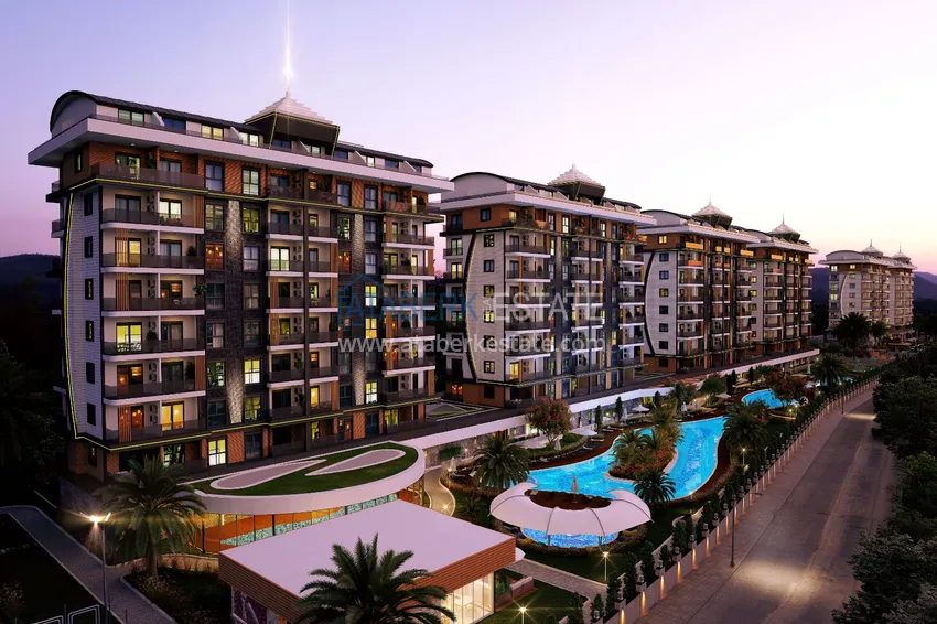 Проект офф-плана – многоквартирный комплекс с отельной инфраструктурой в районе Паяллар 1 