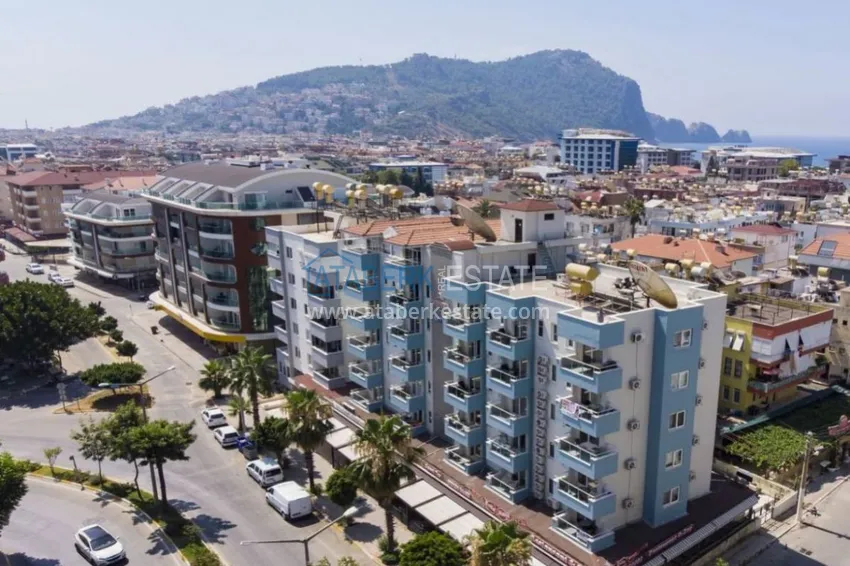 Квартира 2+1 меблированная с видом на горы, центр Алании 1 