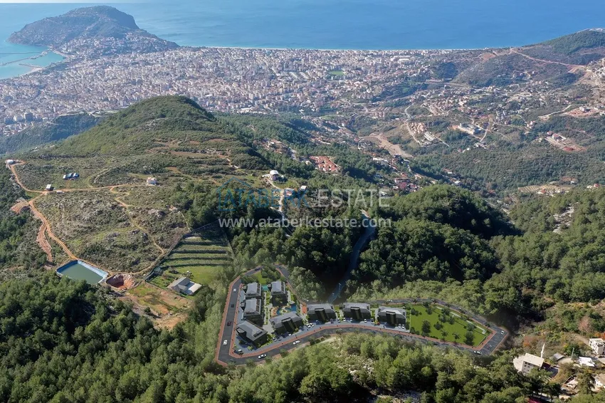 Новый проект ультрасовременного жилого комплекса в Алании – район Бекташ 1 