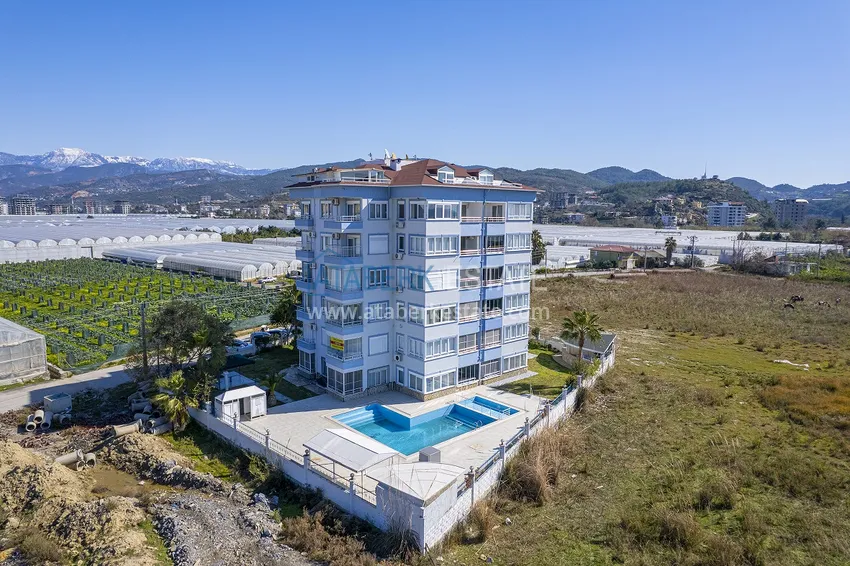 Квартира с дизайнерским интерьером в 200 метрах от моря в районе Алании открытом для ВНЖ - Демирташ 2 