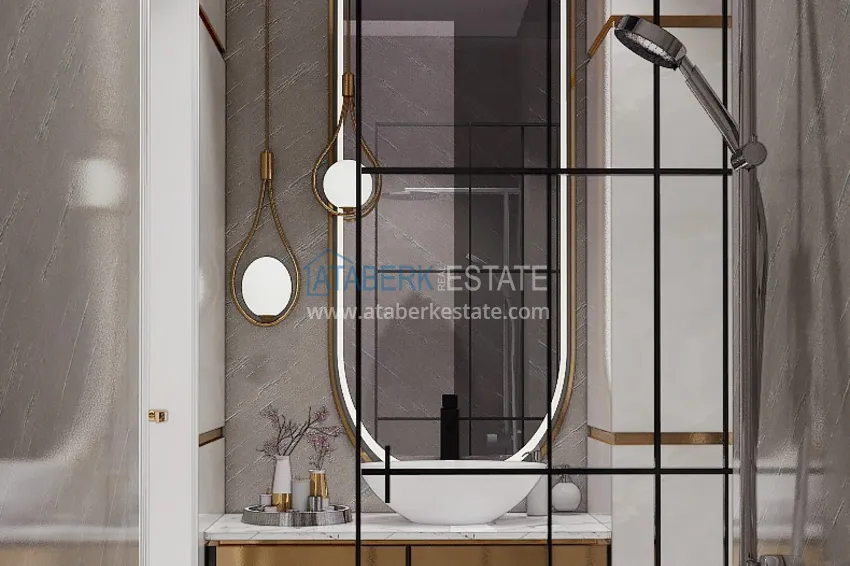 Приобрести Линейные квартиры 3+1 на этапе строительства в городе Газипаша 59 