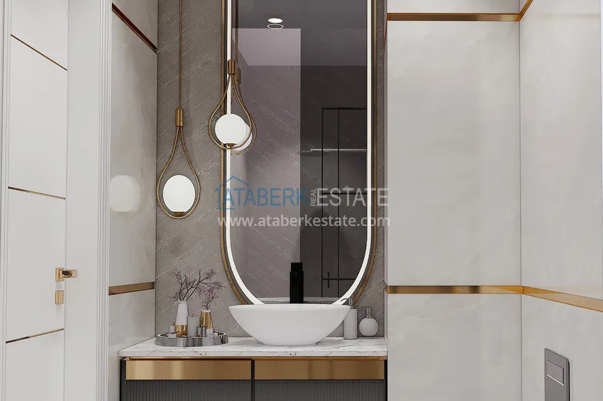 Приобрести Линейные квартиры 3+1 на этапе строительства в городе Газипаша 60 