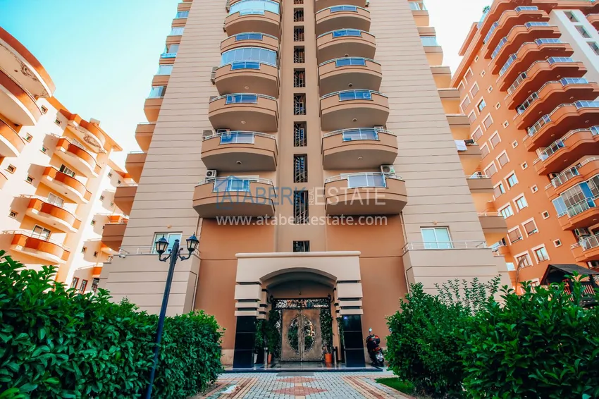 Квартира 2+1 меблированная с видом на море и горы, район Махмутлар – Алания 2 