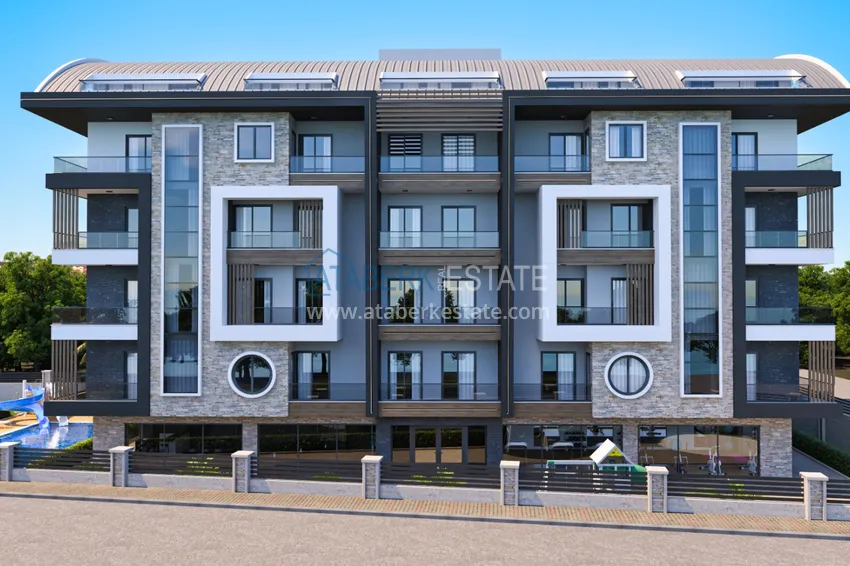 Квартира 1+1 от инвестора в комплексе на этапе строительства, Оба – Алания 3 