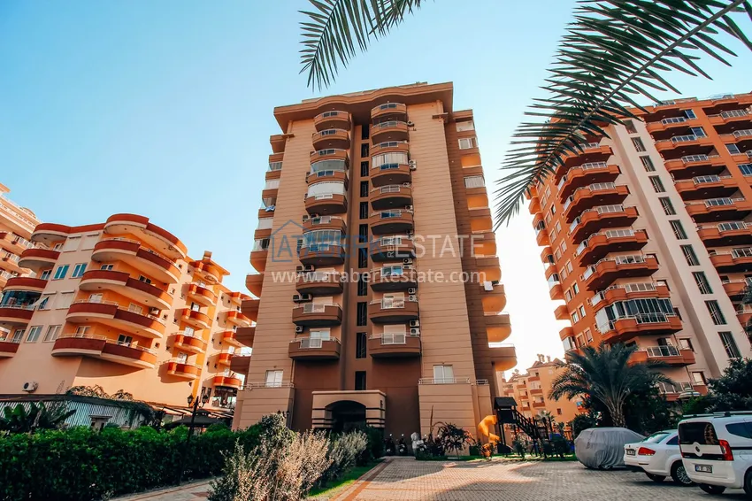 Квартира 2+1 меблированная с видом на море и горы, район Махмутлар – Алания 3 