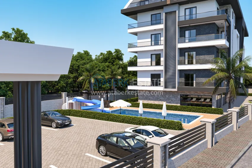 Квартира 1+1 от инвестора в комплексе на этапе строительства, Оба – Алания 4 