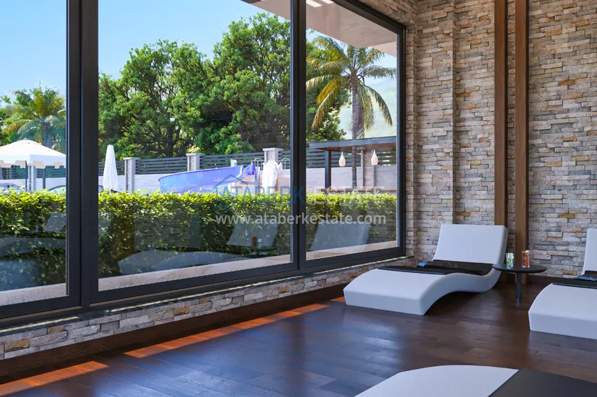 Квартира 1+1 от инвестора в комплексе на этапе строительства, Оба – Алания 12 