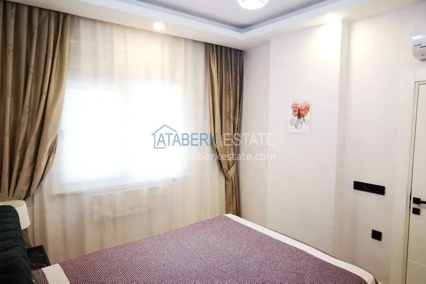 Приобрести Квартира 1+1 с новой мебелью и видом на горы в Алании район Махмутлар 10 