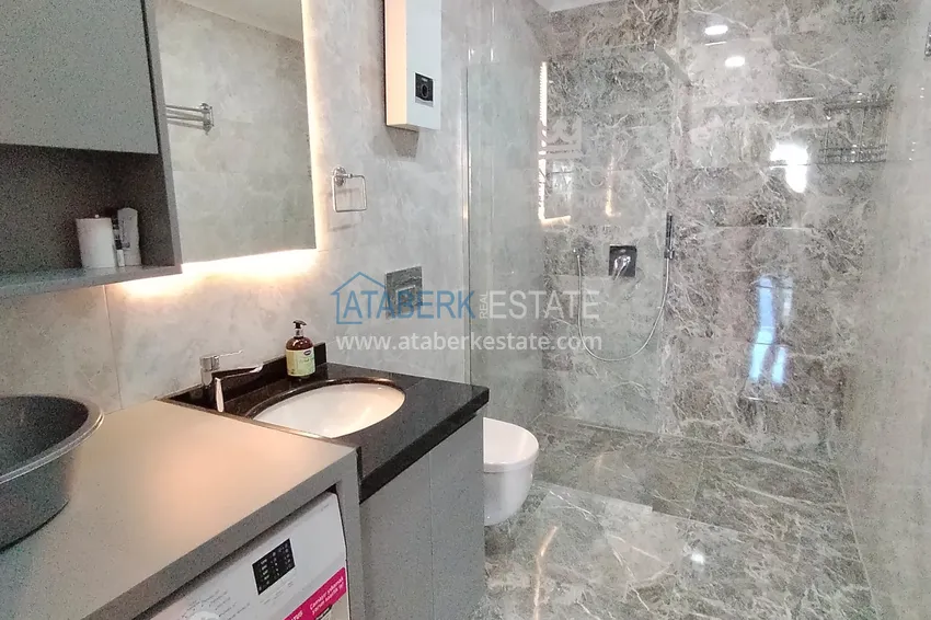 Приобрести Квартира 2+1 с качественной чистовой отделкой и открытым видом на море в эксклюзивном комплексе – Алания, Каргыджак 11