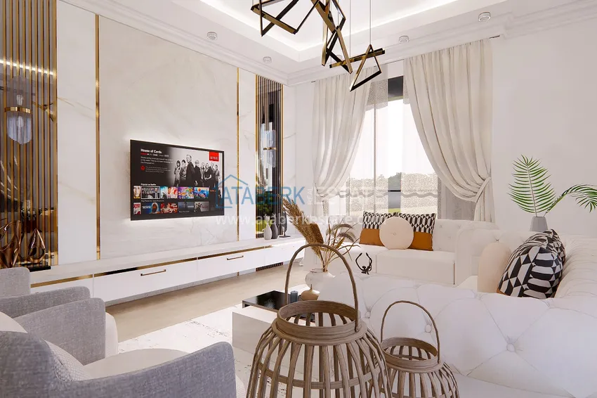 Приобрести Линейные квартиры 3+1 на этапе строительства в городе Газипаша 16 