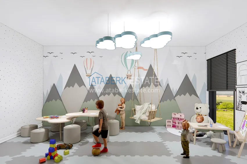 Недвижимость от застройщика на этапе строительства в Газипаше  36 