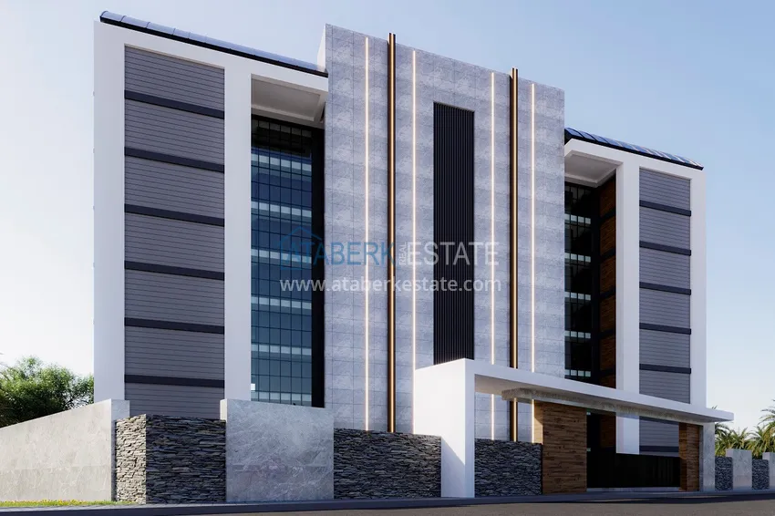 Концептуально новый проект жилого комплекса сегмента комфорт в районе Авсаллар 8 