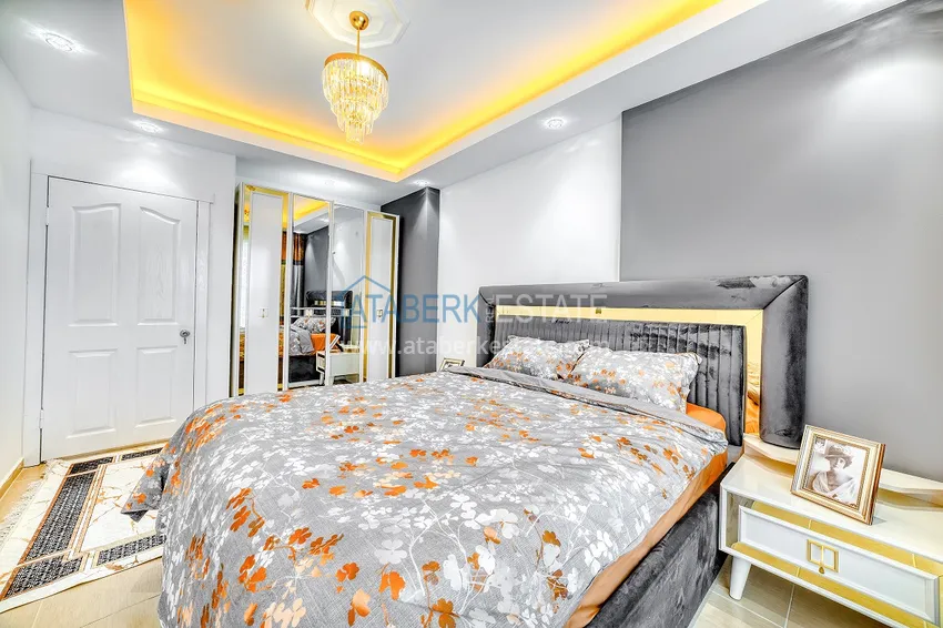 Приобрести Квартира с дизайнерским интерьером в 200 метрах от моря в районе Алании открытом для ВНЖ - Демирташ 12 