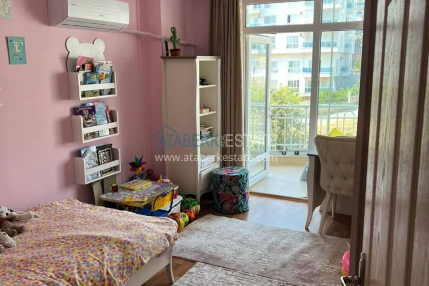 Приобрести Квартира 2+1 с мебелью и застекленными балконами в районе Алании открытом для ВНЖ - Джикджилли 10 