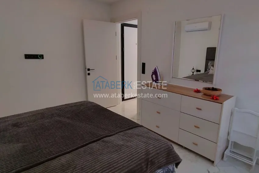 Приобрести Двухкомнатная квартира с мебелью в центре Алании – 700 м от пляжа  10 