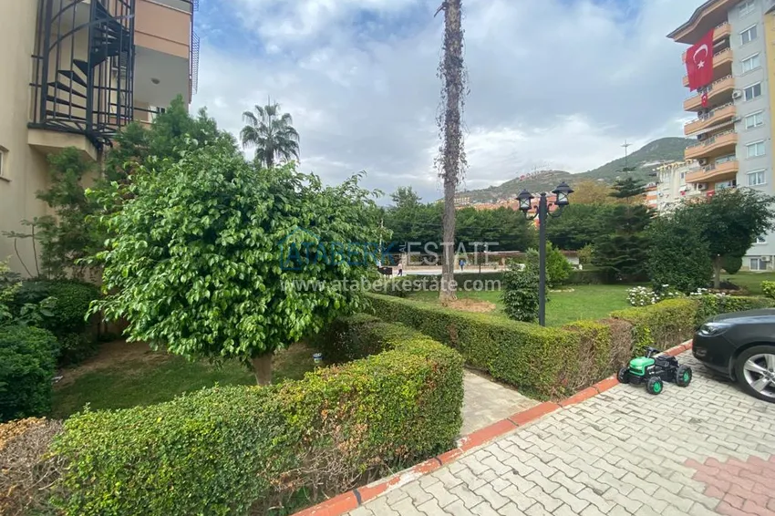 Квартира 2+1 в центре Алании меблированная с видом на море и замок 14 