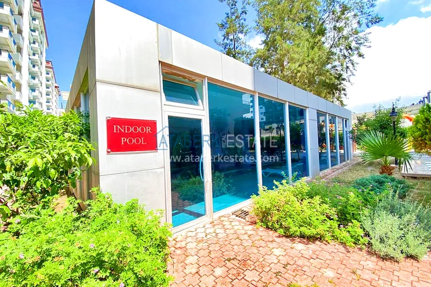 Пентхаус-дуплекс 3+1 в Махмутларе с мебелью, застекленным балконом и видом на море 10 