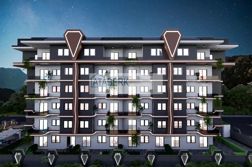 Новый проект жилого комплекса комфорт-класса в Газипаше, район Пазарджи 12 