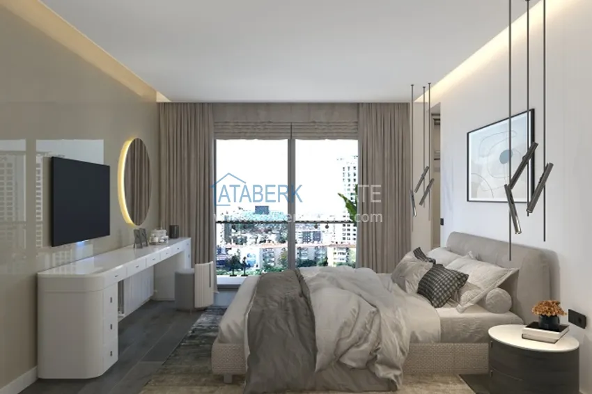 Приобрести Инновационный жилой комплекс премиум-класса всего в 100 метрах от лазурного моря в Эрдемли. 5 