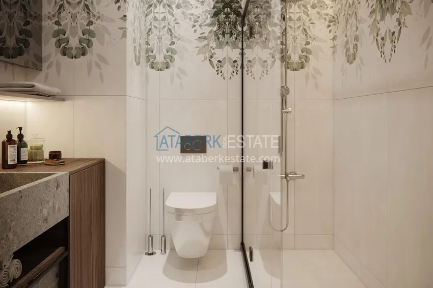 Приобрести Квартиры от застройщика в районе Алтынташ, Анталия 12