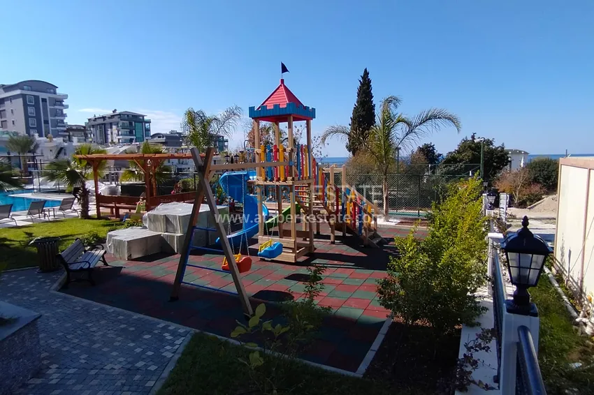 Квартира 2+1 с качественной чистовой отделкой и открытым видом на море в эксклюзивном комплексе – Алания, Каргыджак 11