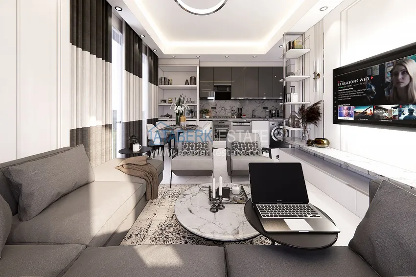 Приобрести Старт продаж! Квартиры в Газипаше в комплексе на этапе строительства 14 