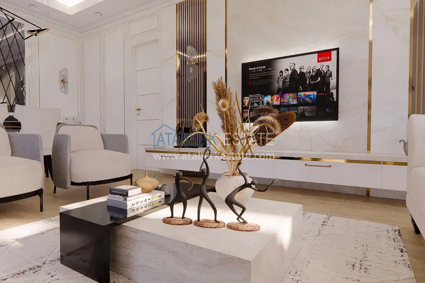 Приобрести Линейные квартиры 3+1 на этапе строительства в городе Газипаша 17 