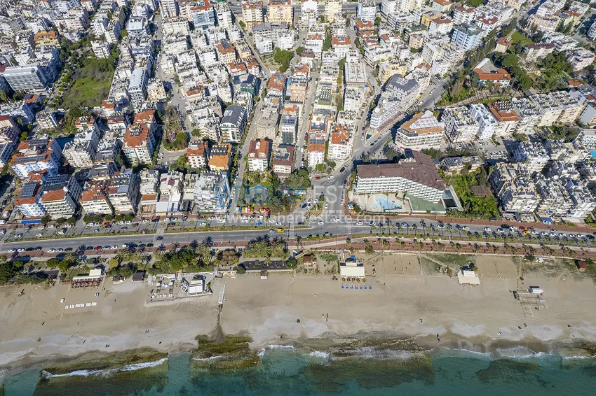 Стильная городская квартира с авторским дизайном в 50 метрах от пляжа Кейкубат - центр Алании  13 