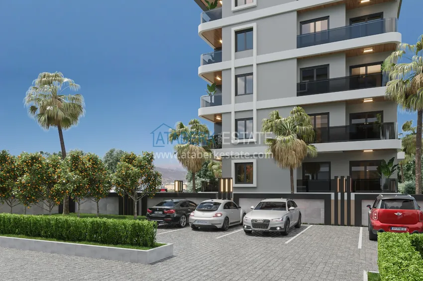 Апартаменты от застройщика на этапе котлована – Газипаша, Алания 12 