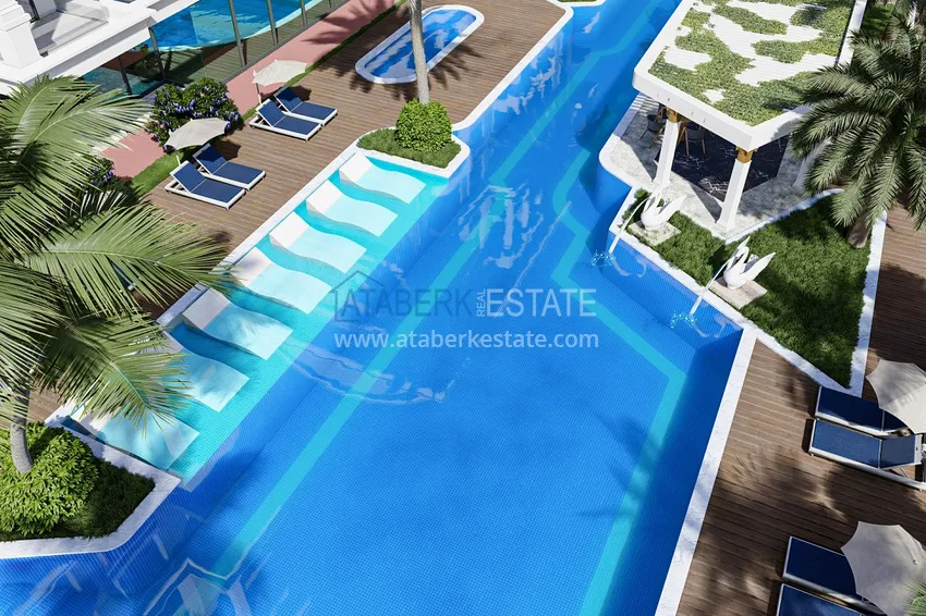 Инвестиционная недвижимость на этапе проекта – Алания, район Паяллар 14 