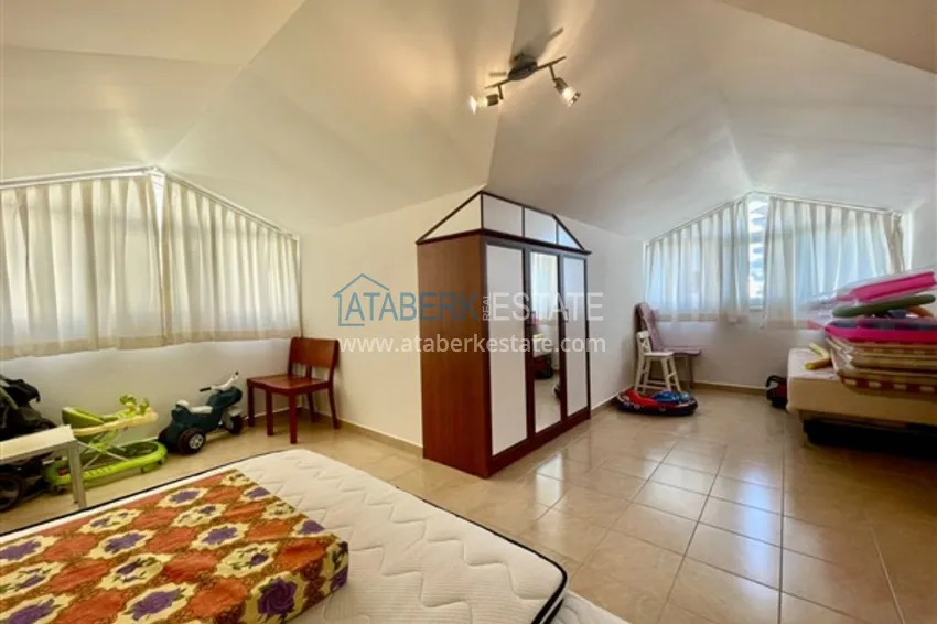 Приобрести Пентхаус-дуплекс 3+2 в Джикджилли с мебелью и видом на море, Джикджилли – Алания 12 