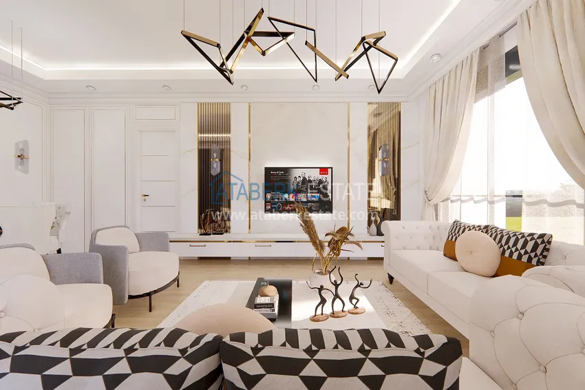 Приобрести Линейные квартиры 3+1 на этапе строительства в городе Газипаша 18 