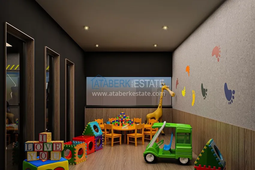 Концептуально новый проект жилого комплекса сегмента комфорт в районе Авсаллар 24 