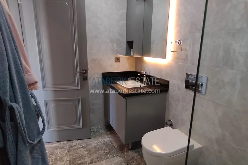 Приобрести Квартира 2+1 с качественной чистовой отделкой и открытым видом на море в эксклюзивном комплексе – Алания, Каргыджак 13