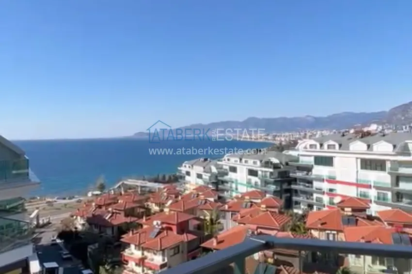 Приобрести Квартира 2+1 меблированная с открытым видом на море, Каргыджак – Алания 12 