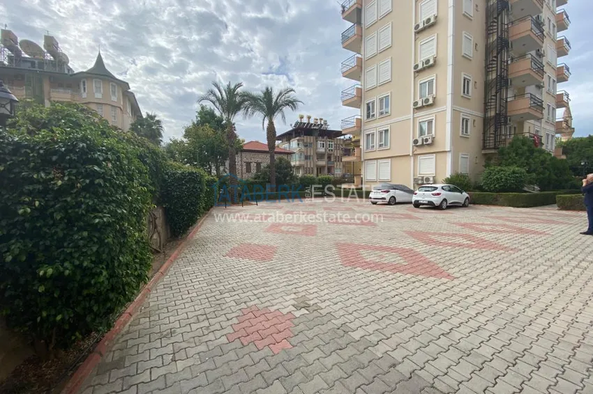 Квартира 2+1 в центре Алании меблированная с видом на море и замок 16 