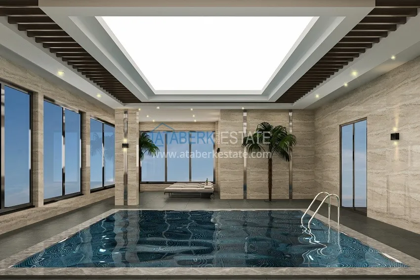 Концептуально новый проект жилого комплекса сегмента комфорт в районе Авсаллар 25 