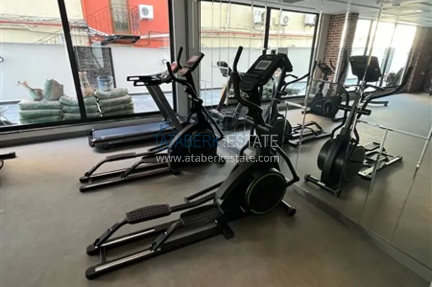 Квартира 1+1 в новом комплексе сегмента премиум на первой береговой линии в районе Оба 13 