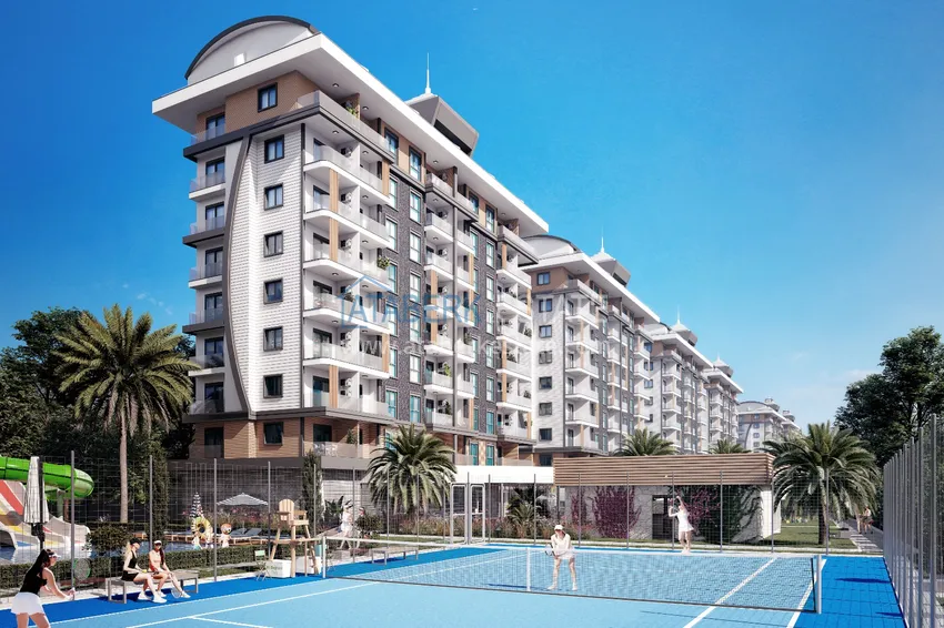 Проект офф-плана – многоквартирный комплекс с отельной инфраструктурой в районе Паяллар 13 