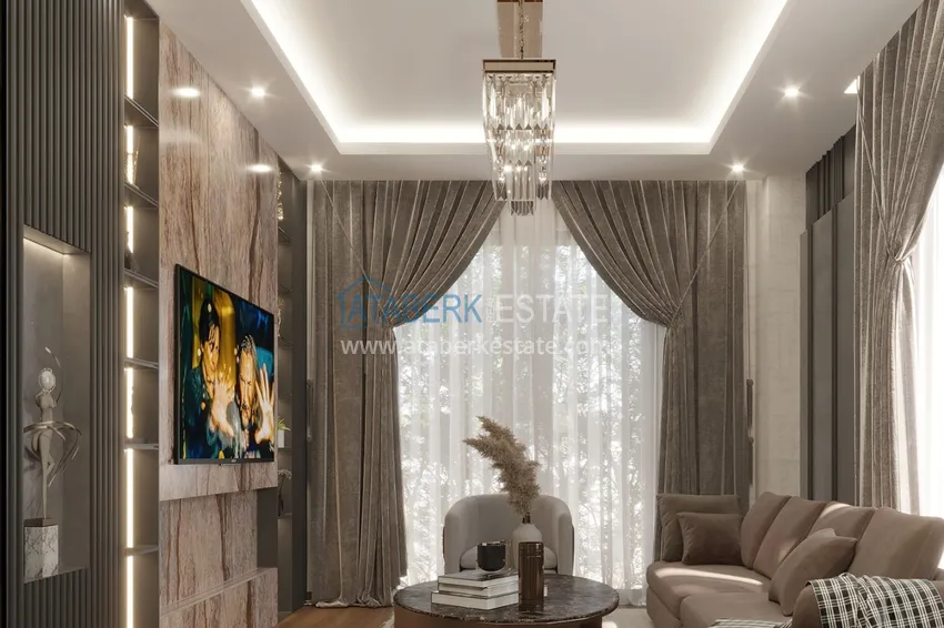 Приобрести Проект офф-плана – многоквартирный комплекс с отельной инфраструктурой в районе Паяллар 13 